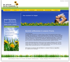 Neue Praxis-Homepage fürÄrzte und Zahnärzte im TYPO3-Paket Neue Praxis-Homepage fürÄrzte und Zahnärzte im TYPO3-Paket