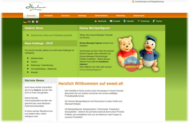 Sweet.at - Marzipan in Hülle und Fülle Sweet.at - Marzipan in Hülle und Fülle