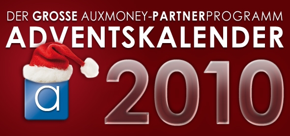 Auxmoney-Partnerprogramm startet Affiliate-Adventskalender Auxmoney-Partnerprogramm startet Affiliate-Adventskalender