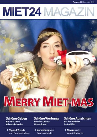 Merry Miet-Mas: Zweites Miet24 Magazin veröffentlicht Merry Miet-Mas: Zweites Miet24 Magazin veröffentlicht
