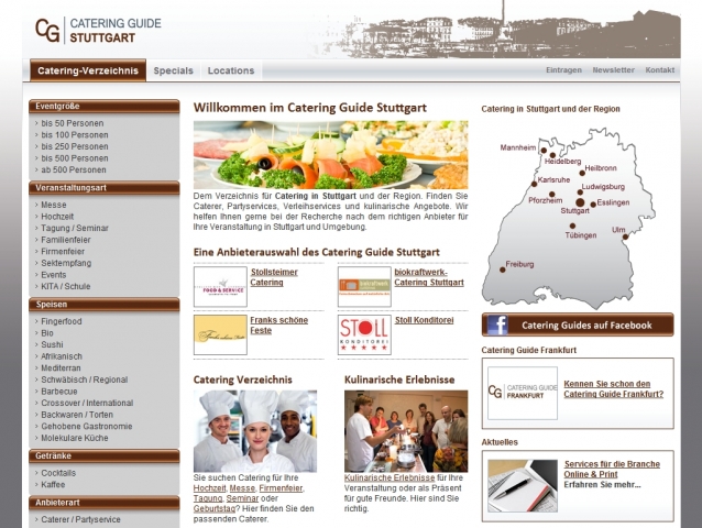 Catering Guides wird ein Jahr alt Catering Guides wird ein Jahr alt