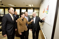 Frank Wohlhaupter, Jörg Döpper, Tanja Gönner, Rolf Wohlhaupter-Hermann, Bernd Lörz. Quelle INNAX ENE Frank Wohlhaupter, Jörg Döpper, Tanja Gönner, Rolf Wohlhaupter-Hermann, Bernd Lörz. Quelle INNAX ENE