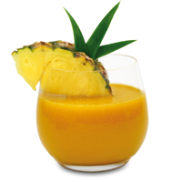 Echte Vitaminbombe: Ein Mango-Smoothie, zubereitet mit dem Fruitbag Mango von Tropical Vital Echte Vitaminbombe: Ein Mango-Smoothie, zubereitet mit dem Fruitbag Mango von Tropical Vital
