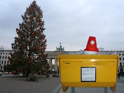1. Online-Weihnachtspostamt für Berlin 1. Online-Weihnachtspostamt für Berlin
