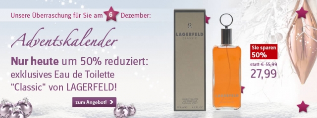 Noch 18 TageÖffnen Sie das 6. Türchen des Adventskalenders zum 6.12.2010! Noch 18 TageÖffnen Sie das 6. Türchen des Adventskalenders zum 6.12.2010!