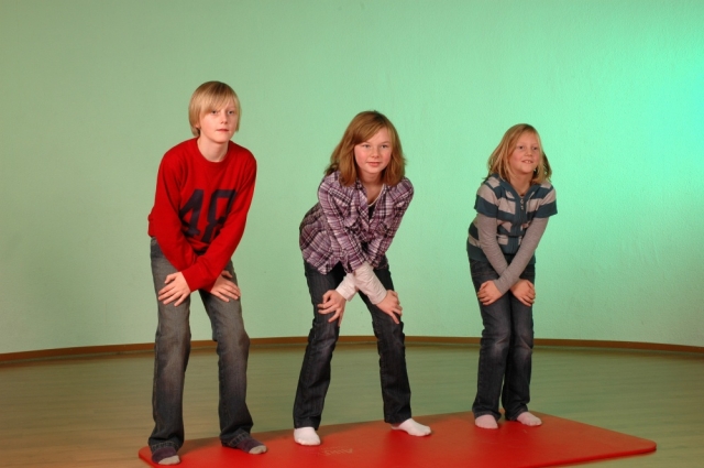 Viel Bewegung in jungen Jahren: