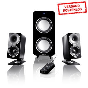 Teufel präsentiert das Concept D 500 THX® - ein 2.1 PC Stereo-Lautsprecher Set der High-End Klasse Teufel präsentiert das Concept D 500 THX® - ein 2.1 PC Stereo-Lautsprecher Set der High-End Klasse