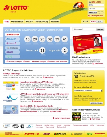 Erfolgreiches Zusammenspiel von Aperto und LOTTO Bayern