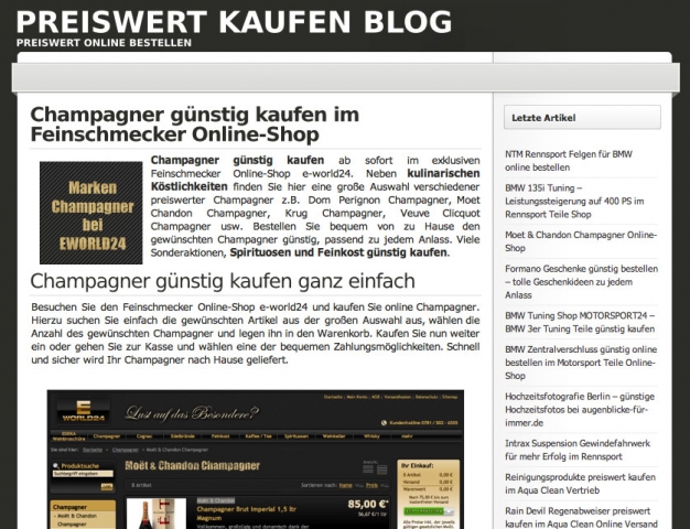 Günstige Schnäppchen im Internet finden Günstige Schnäppchen im Internet finden