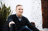 Jan-Hendrik Willers in der Werbeagentur Die Drei! Jan-Hendrik Willers in der Werbeagentur Die Drei!