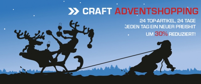 Endspurt bis Weihnachten: Adventshopping bei craft-sports.de