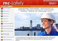mc-safety: Brandschutzschilder, Rettungszeichenleuchte, Verkehrsspiegel, Schilder