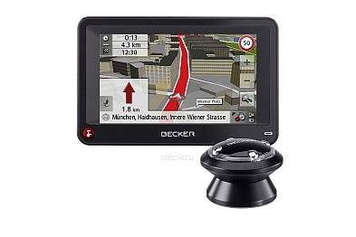 Kompromisslose Navigation mit dem Becker Professional 43 Control