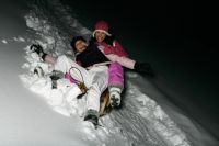 Nächtliche Schlittenpartie. Bildnachweis: Tourismusinformation Wildschönau Nächtliche Schlittenpartie. Bildnachweis: Tourismusinformation Wildschönau