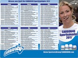 Foto: Carboo4U Sporternährung präsentiert den Sportkalender 2011 Foto: Carboo4U Sporternährung präsentiert den Sportkalender 2011