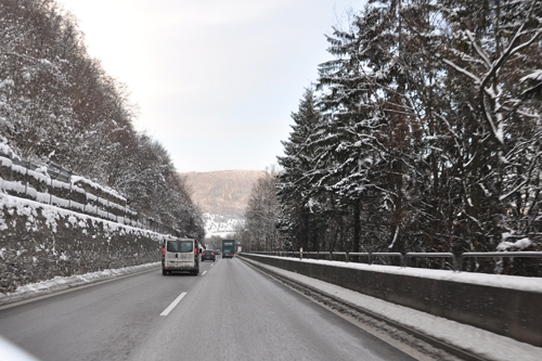 Vor Weihnachten werden die Straßen voller Vor Weihnachten werden die Straßen voller
