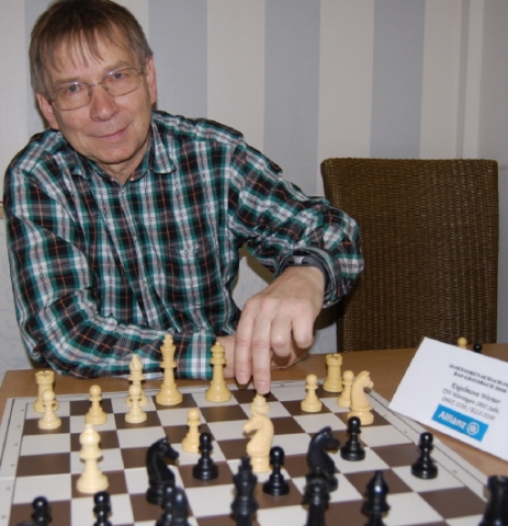 Werner Kugelmann machte die besten Züge