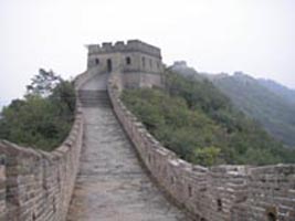 Für Weltenbummler: Die Große Mauer. Bildquelle: Beijing Overseas Tourism Co. Ltd.