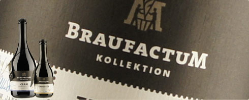 Jetzt neu bei BELVINI.DE Weinversand: Edelbiere von Braufactum Jetzt neu bei BELVINI.DE Weinversand: Edelbiere von Braufactum