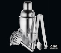 Das cilio Premium Bar-Set für perfekte Cocktailabende