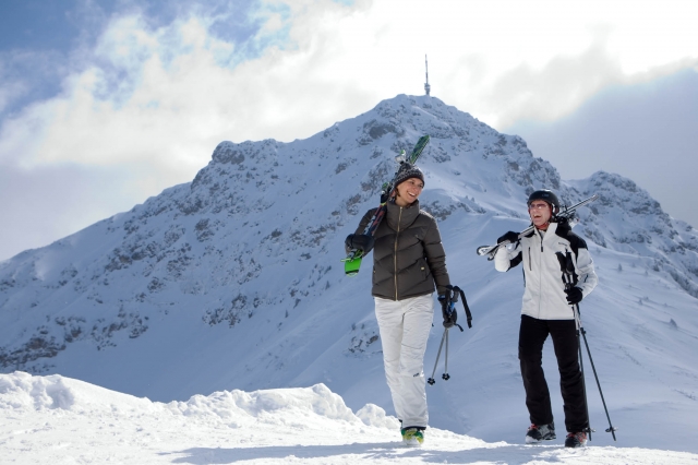 Spuren im Schnee: Unterwegs im gemütlichsten Skigebiet Tirols an der Nordflanke des Kitzbüheler Horn