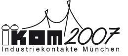 IKOM2007 - Das Karriereforum der TU München IKOM2007 - Das Karriereforum der TU München