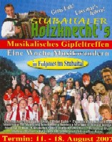 Infos: http://www.stubaitalerholzknecht.at/Musikfest.php4