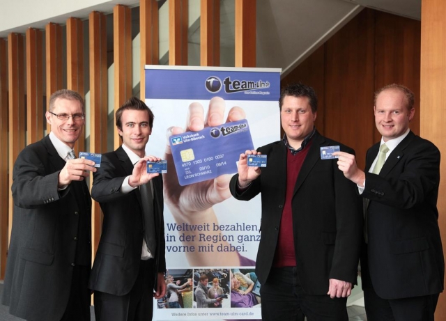 Der Süden zahlt mit der Team-Ulm Card
