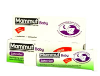 Wenn die ersten Zähnchen kommen, hilft Mammut Baby Zahni-Gel ohne Alkohol