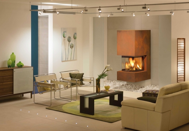 Spartherm: Moderne Brennzellen bieten Rundum-Sicht auf die Flammen Spartherm: Moderne Brennzellen bieten Rundum-Sicht auf die Flammen