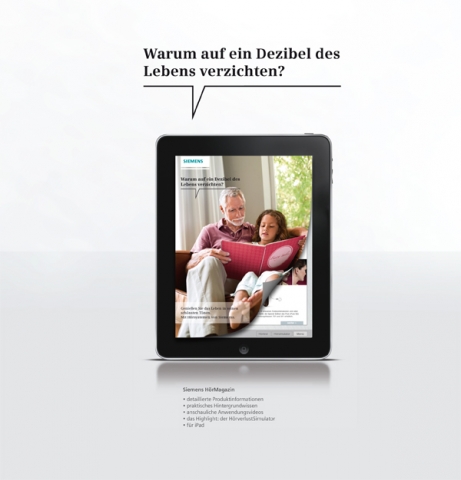 SIEMENS Audiologische Technik launcht Applikation für das iPad SIEMENS Audiologische Technik launcht Applikation für das iPad