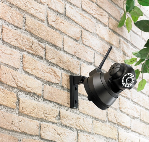 7Links Pan-Tilt-IP-Kamera LAN/WLAN mit IR-LEDs&Bewegungserkennung