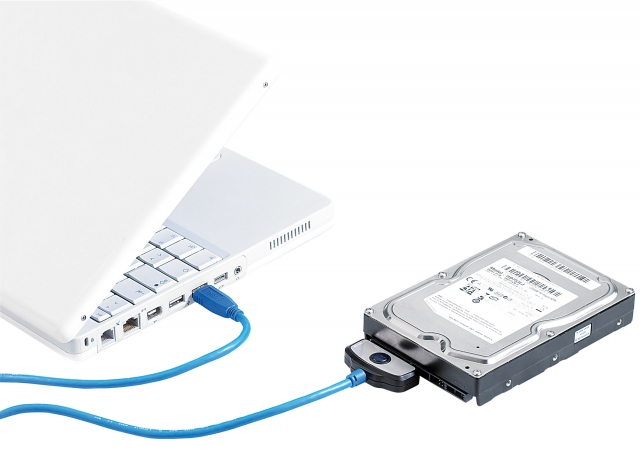 Xystec Festplatten-Adapter SATA auf USB3.0 mit OneTouch-Backup