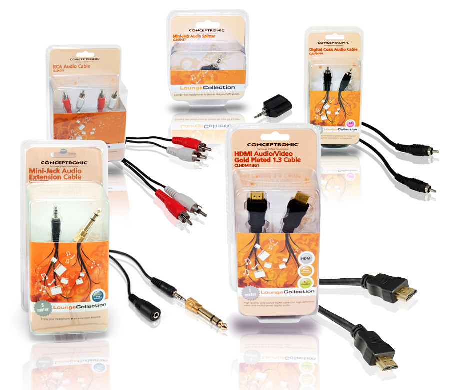 CONCEPTRONIC RUNDET GESAMTPORTFOLIO MIT MEHR ALS 50 KABEL-PRODUKTEN WEITER AB CONCEPTRONIC RUNDET GESAMTPORTFOLIO MIT MEHR ALS 50 KABEL-PRODUKTEN WEITER AB