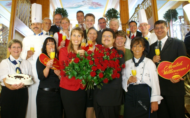 Gayle Tufts im Arkona Strandhotel Binz