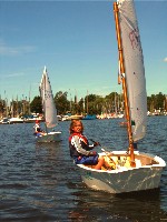 Ansegeln bei 