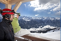 Genießer am Balkon 