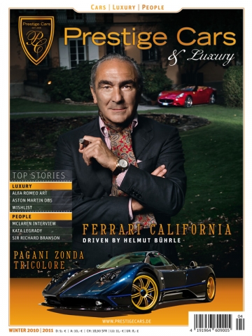 Neue Printausgabe: Prestige Cars Winter 2011 Neue Printausgabe: Prestige Cars Winter 2011