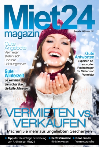 Drittes Miet24 Magazin veröffentlicht Drittes Miet24 Magazin veröffentlicht