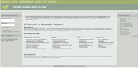 Der Portalstart erscheint aufgeräumt und übersichtlich Der Portalstart erscheint aufgeräumt und übersichtlich