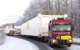 Transport unter widrigen Wetterbedingungen