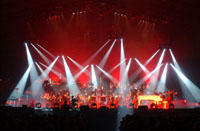 Lichtshow der Nokia Night Of The Proms