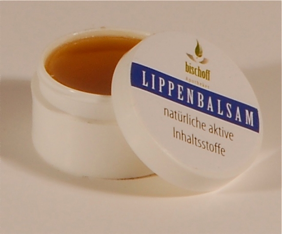 Apotheker Bischoff Lippenbalsam macht spröde Lippen weich und zart Apotheker Bischoff Lippenbalsam macht spröde Lippen weich und zart
