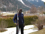 Zu Gast am Tiroler Achensee: der kenianische Skilangläufer Philip Boit © Hotel Sonnalp, Maurach Zu Gast am Tiroler Achensee: der kenianische Skilangläufer Philip Boit © Hotel Sonnalp, Maurach