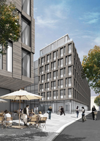 Büroneubau in Berlin-Mitte Büroneubau in Berlin-Mitte
