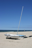 Boot am Sylter Strand