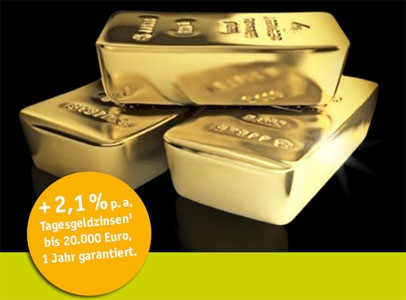 DAB Bank verschenkt Goldbarren an Tagesgeld- und Depotkunden DAB Bank verschenkt Goldbarren an Tagesgeld- und Depotkunden
