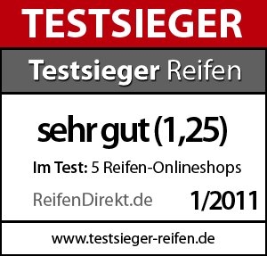 Fünf große Online-Reifen-Shops im Test