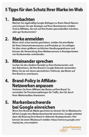 5 Tipps für den Schutz Ihrer Marke im Web 5 Tipps für den Schutz Ihrer Marke im Web