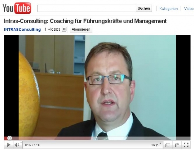 INTRAS-Consulting.deüberzeugt: innovative Kunden-Referenz per Video